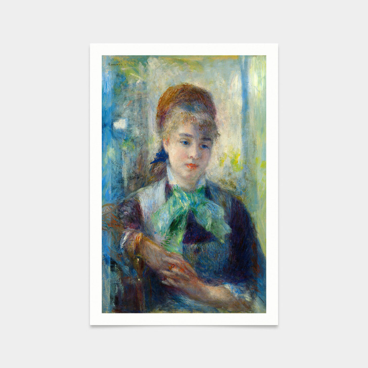 Pierre-Auguste Renoir,Portrait of Nini Lopez,art prints,Vintage art,canvas wall art,famous art prints,q2559