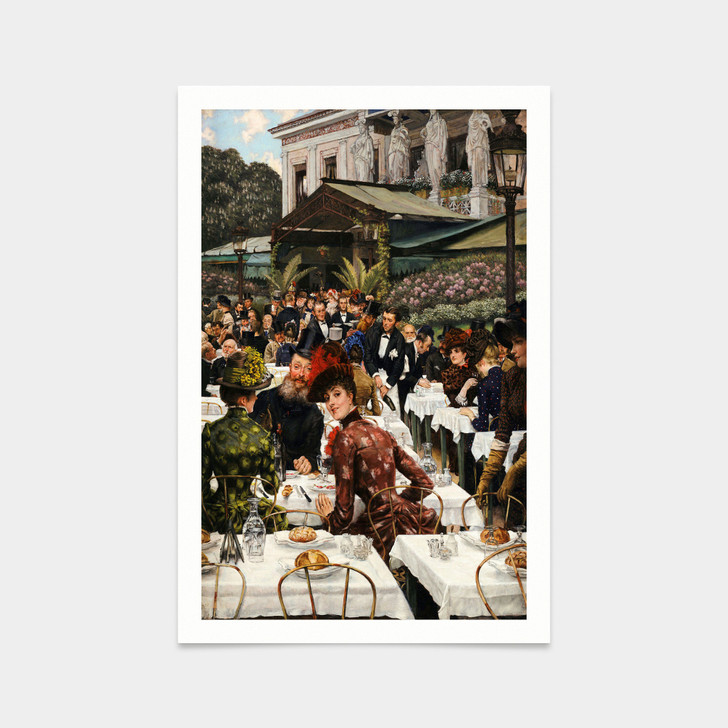 James Jacques Joseph Tissot,The Artists,u0027 Wives,art prints,Vintage art,canvas wall art,famous art prints,q2250
