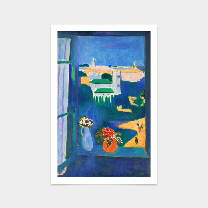 Henri Matisse,View from the window. Tangier 1912,art prints,Vintage art,canvas wall art,famous art prints,q2243