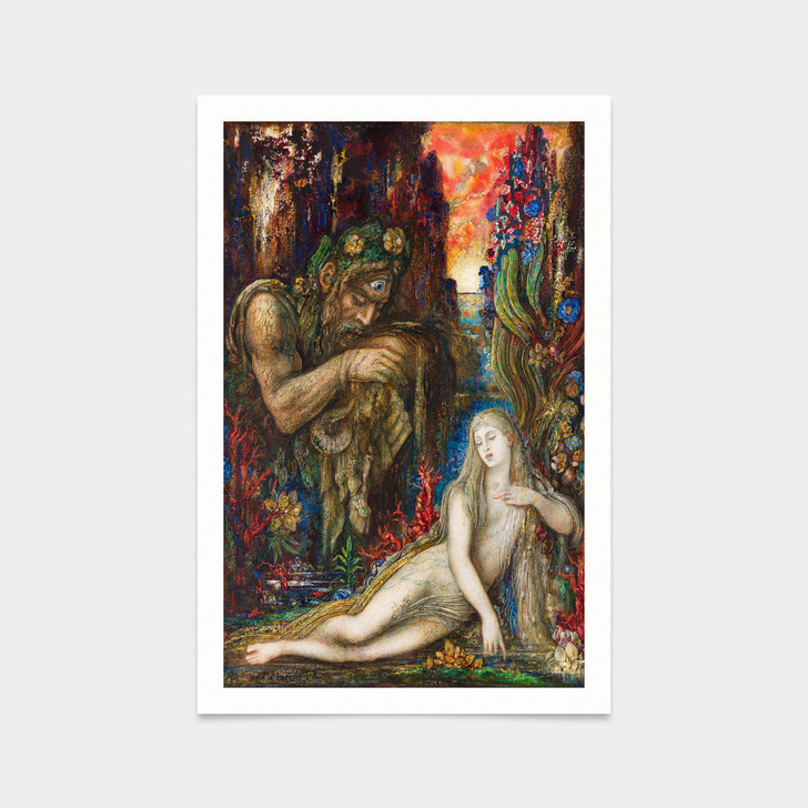 Moreau Gustave,Galatea,art prints,Vintage art,canvas wall art,famous art prints,2V118