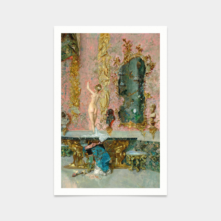 Mariano Fortuny y Carbo,The Choice of a Model-2,art prints,Vintage art,canvas wall art,famous art prints,2V113