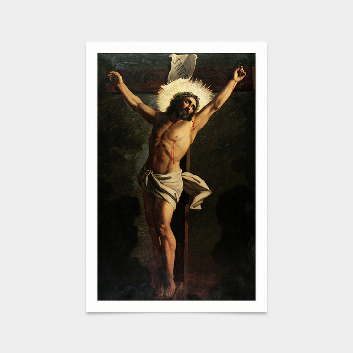 Almeida Junior,Crucified Christ,art prints,Vintage art,canvas wall art,famous art prints,2V13