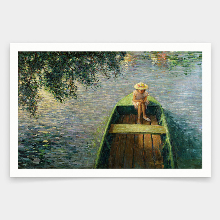 Henri Lebasque,The Boat On The Marne, 1905,art prints,Vintage art,canvas wall art,famous art prints,V1487