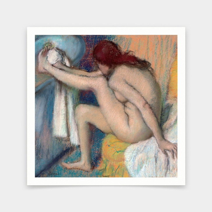 Edgar Degas,Woman Drying Her Foot,art prints,Vintage art,canvas wall art,famous art prints,q2659