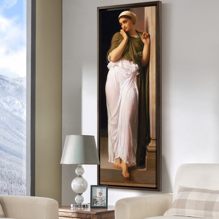Frederic Leighton,Nausicaa,Vertical Narrow Art,large wall art,framed wall art,canvas wall art,M398
