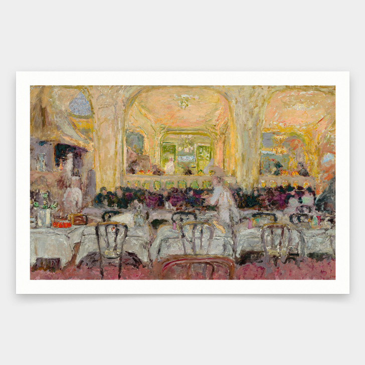 Edouard Vuillard,Café Wepler,art prints,Vintage art,canvas wall art,famous art prints,V1214