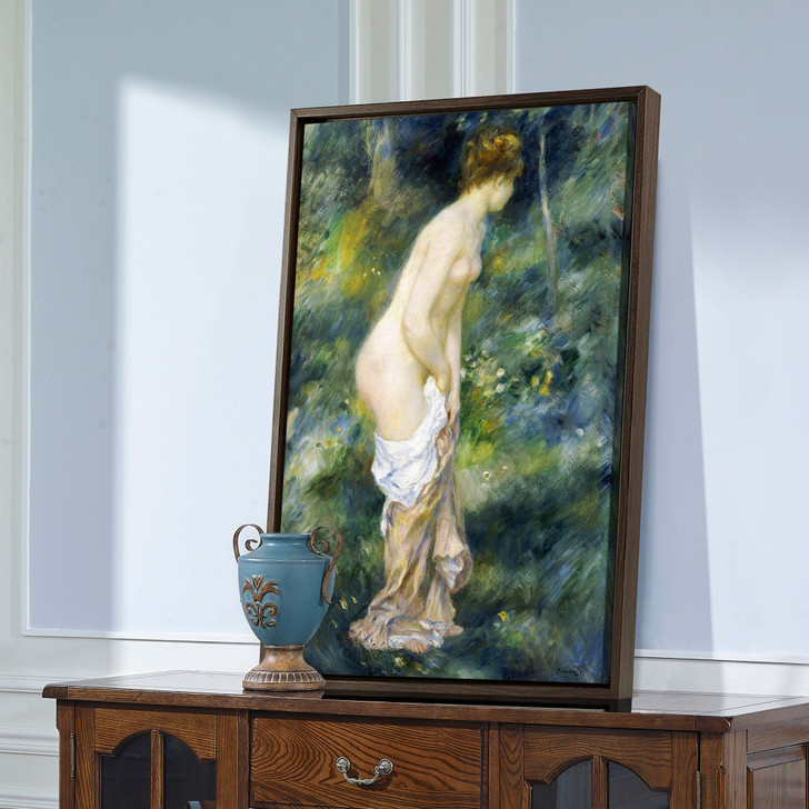 Pierre Auguste Renoir,Standing Bather,large wall art,framed wall art,canvas wall art,large canvas,M2842