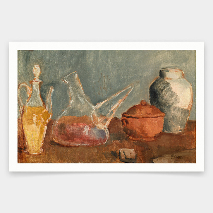 Pablo Picasso,Glass vessels,art prints,Vintage art,canvas wall art,famous art prints,V1905