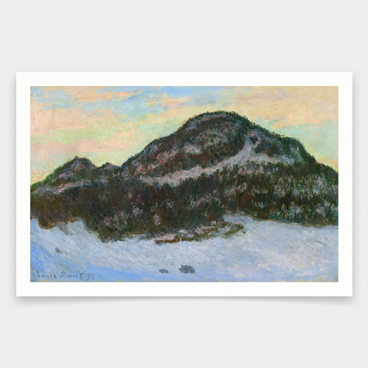 Claude Monet,Mount Kolsaas,art prints,Vintage art,canvas wall art,famous art prints,V1150