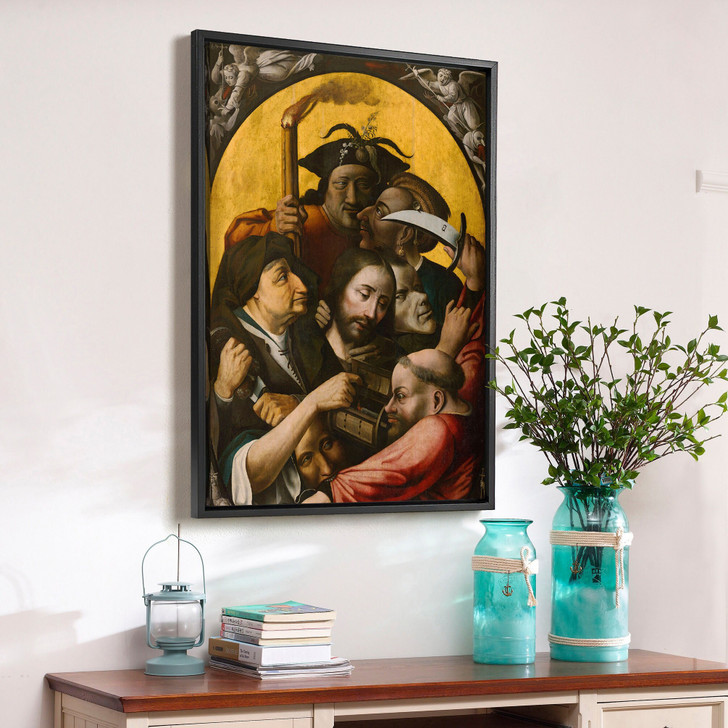 Hieronymus Bosch,Passion of the Christ,large wall art,framed wall art,canvas wall art,large canvas,M2505