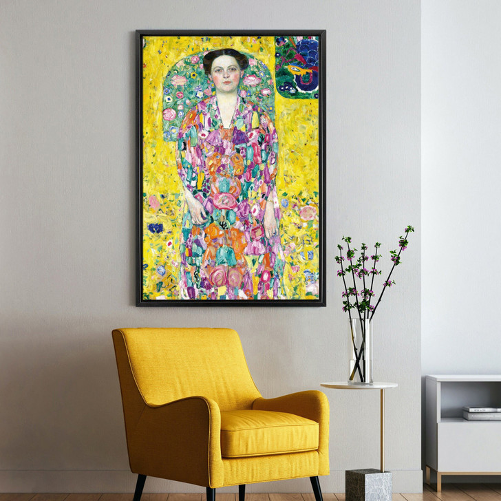 Gustav Klimt,Portrait of Eugenia Primavesi,large wall art,framed wall art,canvas wall art,large canvas,M2472