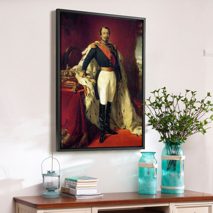 Franz Xaver Winterhalter,Portrait of Napoleon III ,large wall art,framed wall art,canvas wall art,large canvas,M2417