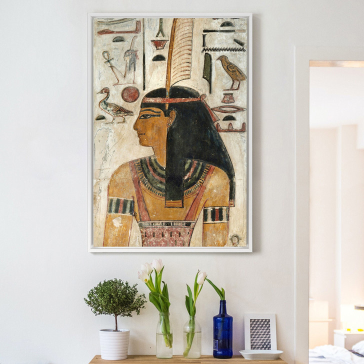 Egyptian art,The Tomb of Seti I,Portrait of Egyptian women,large wall art,framed wall art,canvas wall art,large canvas,M2371