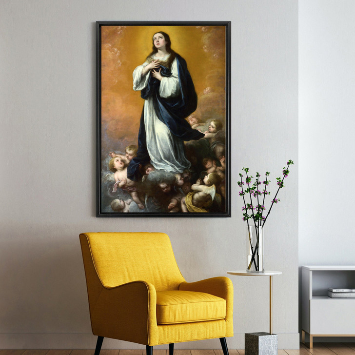 Bartolome Esteban Murillo,The Immaculate Conception of the Virgin,large wall art,framed wall art,canvas wall art,large canvas,M2282
