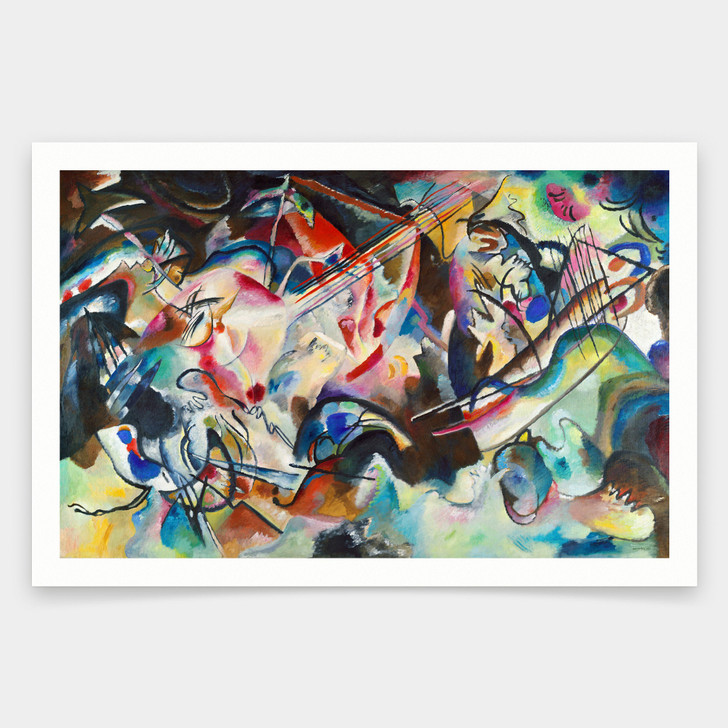 Vassily Kandinsky,Composition VI 1913,art prints,Vintage art,canvas wall art,famous art prints,q2119