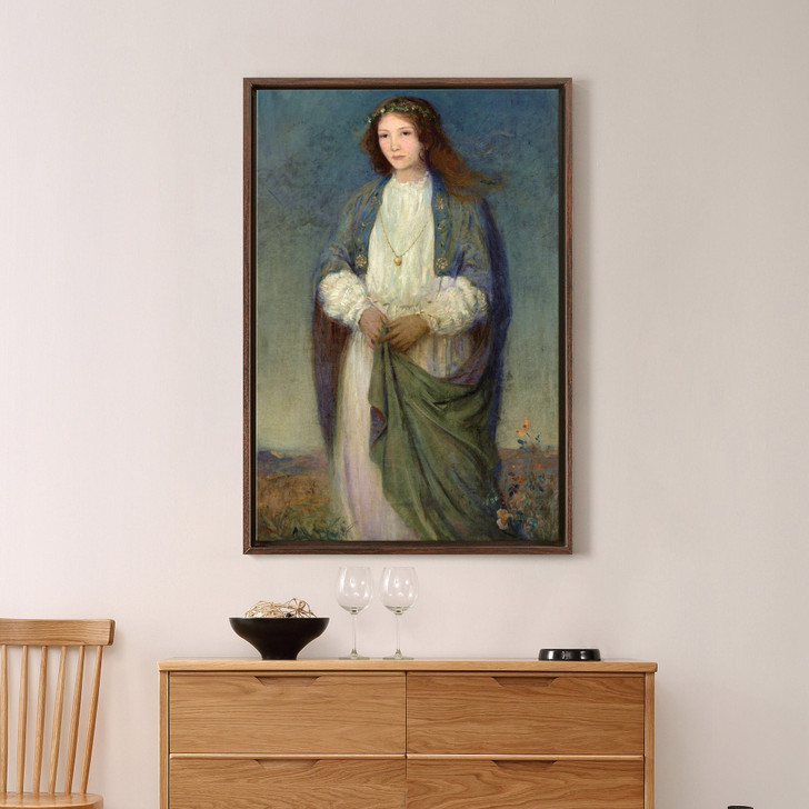 Augustus Vincent Tack,The Listener,large wall art,framed wall art,canvas wall art,large canvas,M2274