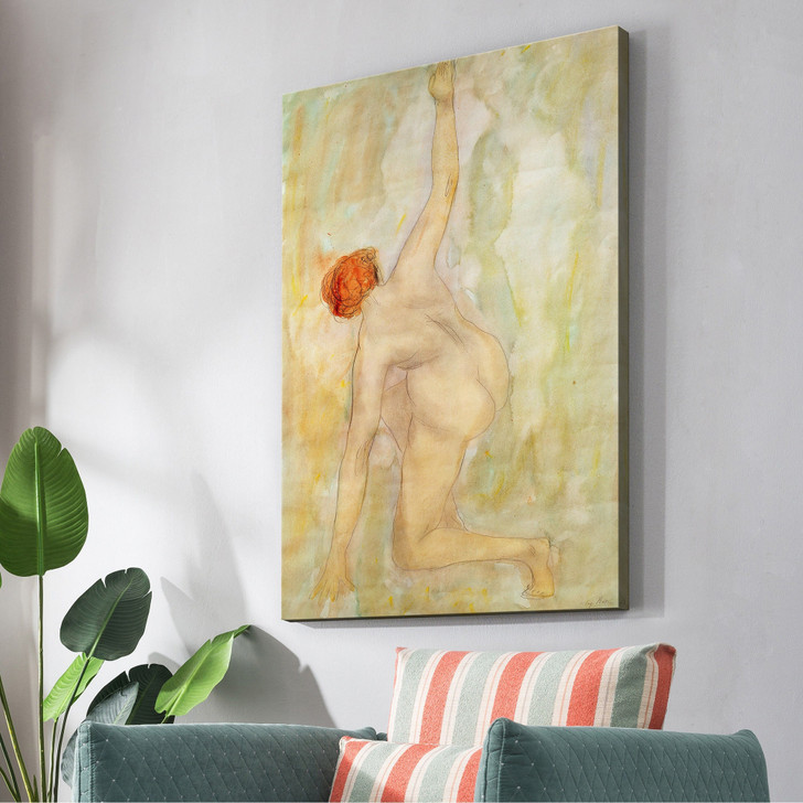 Auguste Rodin,Female nude,large wall art,framed wall art,canvas wall art,large canvas,M2272
