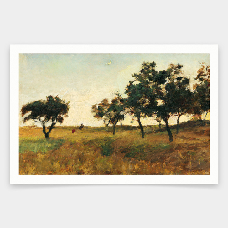 Silva Porto,Moor in the Alentejo,art prints,Vintage art,canvas wall art,famous art prints, q2083