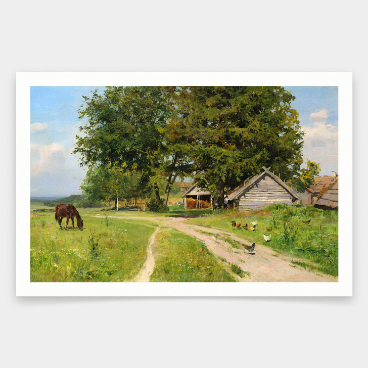 Nikolay ARural Landscape,art prints,Vintage art,canvas wall art,famous art prints,q2027