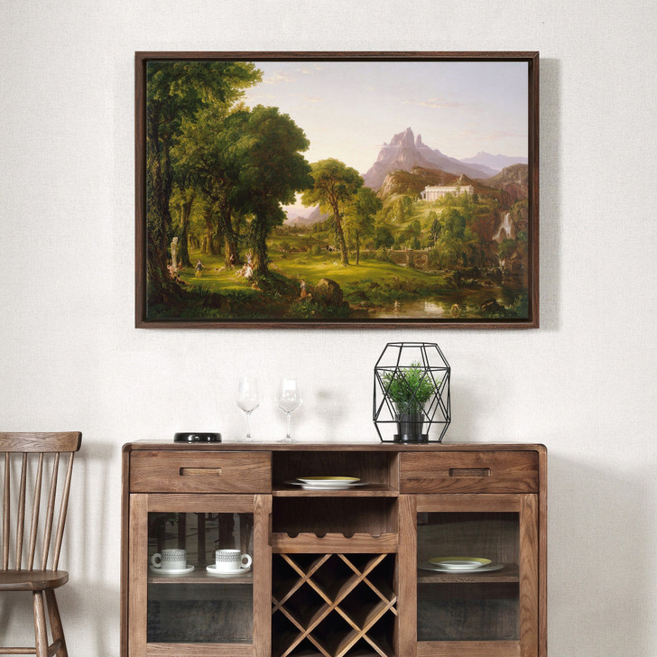 Thomas Cole,Dream of Arcadia,large wall art,framed wall art,canvas wall art,large canvas,M2037
