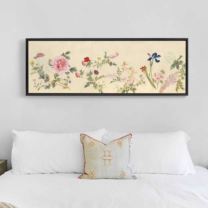 Wang Chengpei,Various Flowers i,Chinese Flower Painting,Narrow Horizontal Wall Art,large wall art,framed wall art,canvas wall art,M262