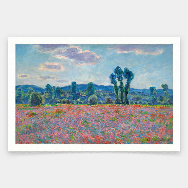 Claude Monet,Poppy Field 1891,art prints,Vintage art,canvas wall art,famous art prints,q1620