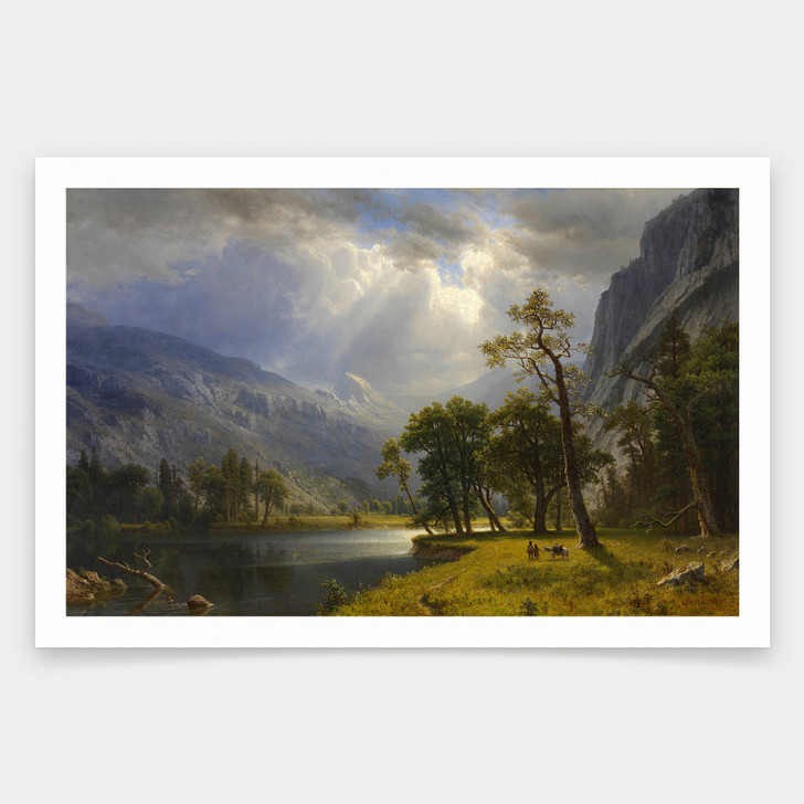Albert Bierstadt,Mount Starr King, Yosemite,art prints,Vintage art,canvas wall art,famous art prints,q1522