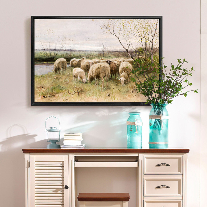 Francois Pieter ter Meulen,Sheep,large wall art,framed wall art,canvas wall art,M1351