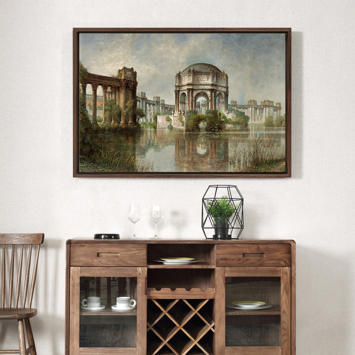 Edwin Deakin,Palace of Fine Arts and the Lagoon,large wall art,framed wall art,canvas wall art,M1255