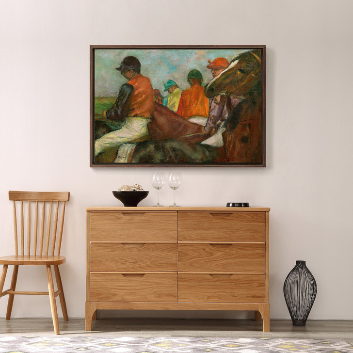 Edgar Degas,The Jockeys,large wall art,framed wall art,canvas wall art,M1208