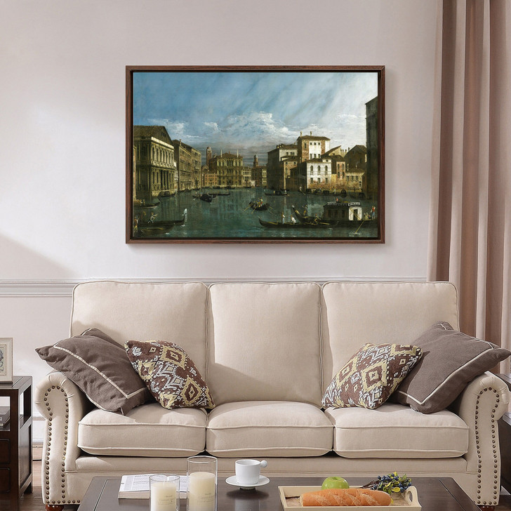 Bernardo Bellotto,The Grand Canal in Venice,large wall art,framed wall art,canvas wall art,M1050