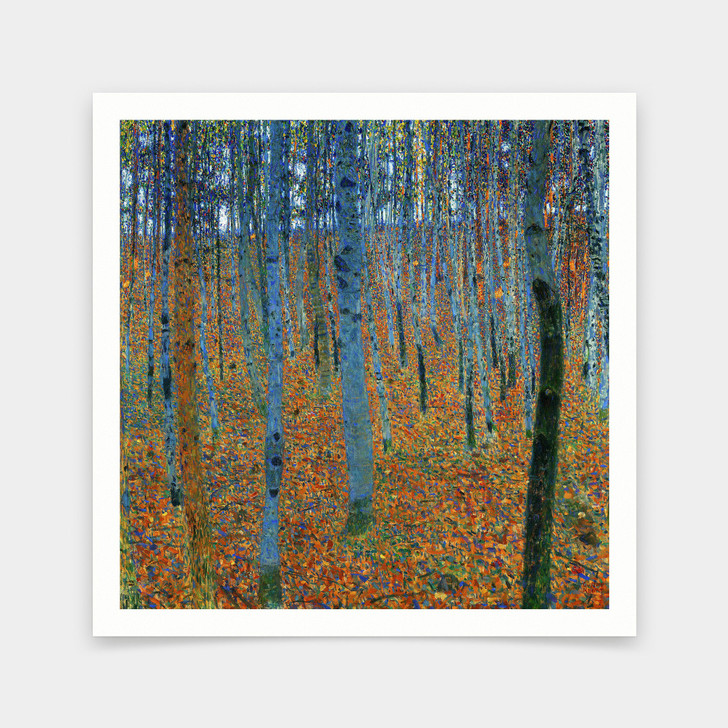 Gustav Klimt,Beech Grove I, 1902,art prints,Vintage art,canvas wall art,famous art prints,V7101