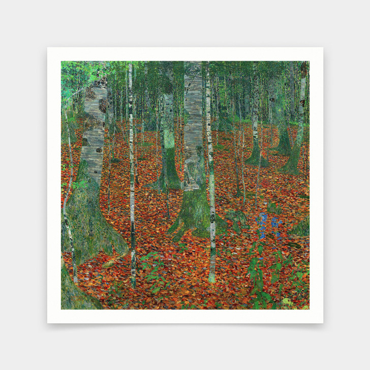 Gustav Klimt,Birch Forest, 1903,art prints,Vintage art,canvas wall art,famous art prints,V7102