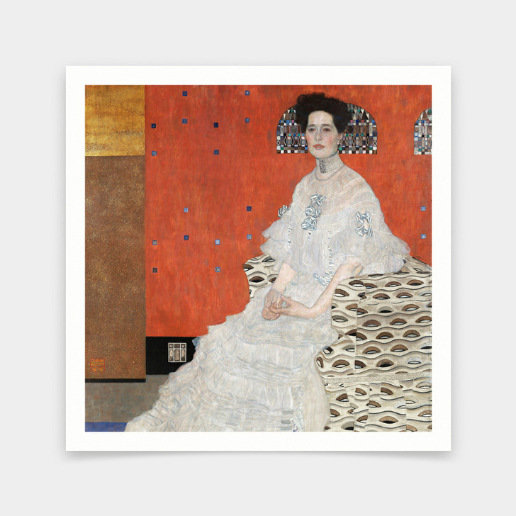 Gustav Klimt,Fritza Riedler,art prints,Vintage art,canvas wall art,famous art prints,V7109