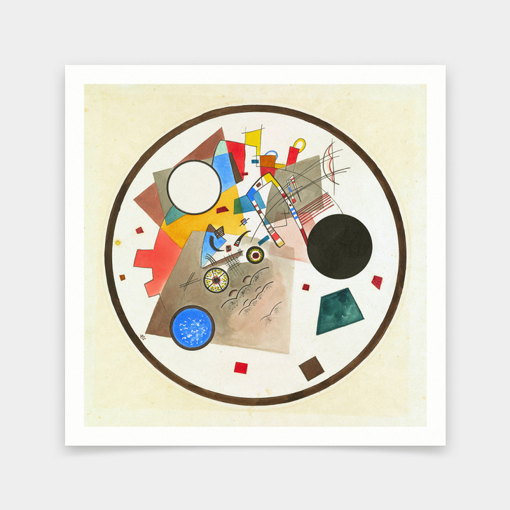 Wassily Kandinsky,Light Circle,Abstract art,art prints,Vintage art,canvas wall art,famous art prints,V7289