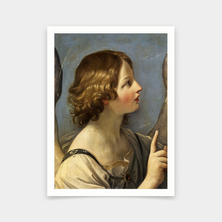 Guido Reni,The Angel of the Annunciation,art prints,Vintage art,canvas wall art,famous art prints,V5883