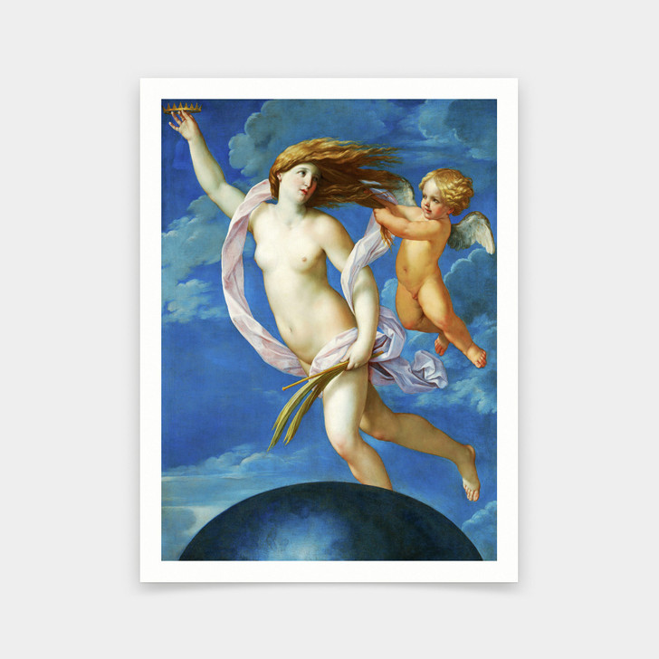 Guido Reni,The Fortune, 1637,art prints,Vintage art,canvas wall art,famous art prints,V5886