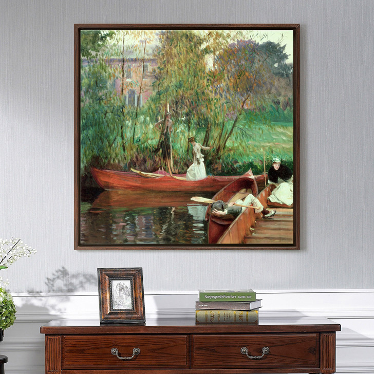 John Singer Sargent,A Boating Party,large wall art,framed wall art,canvas wall art,large canvas,M7174