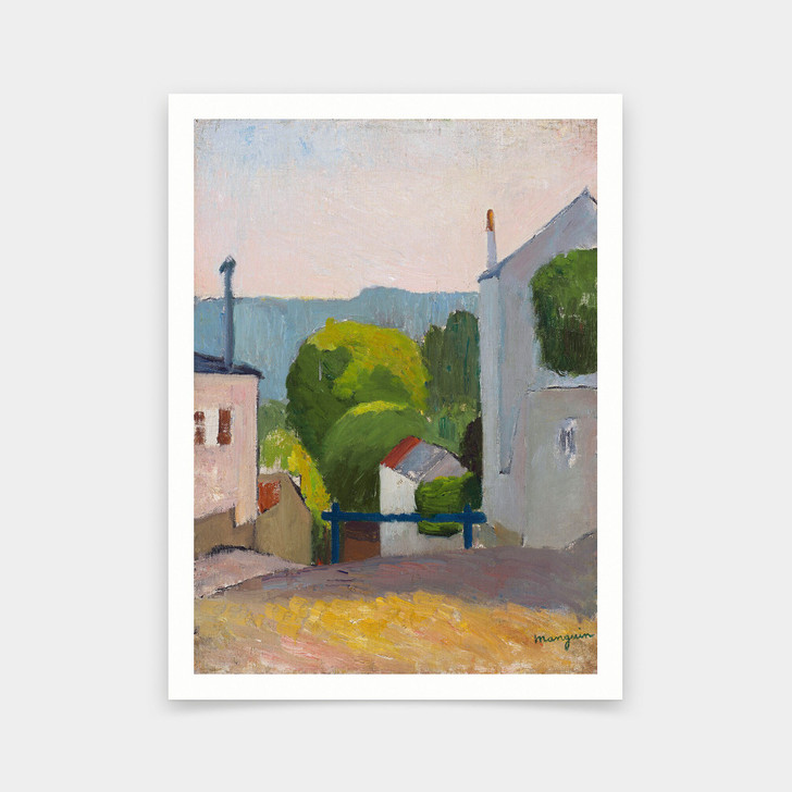Henri Manguin,The Raincy,art prints,Vintage art,canvas wall art,famous art prints,V5977