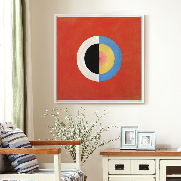 Hilma af Klint,The Swan, No,17,Abstract Wall Art,large wall art,framed wall art,canvas wall art,large canvas,M7145