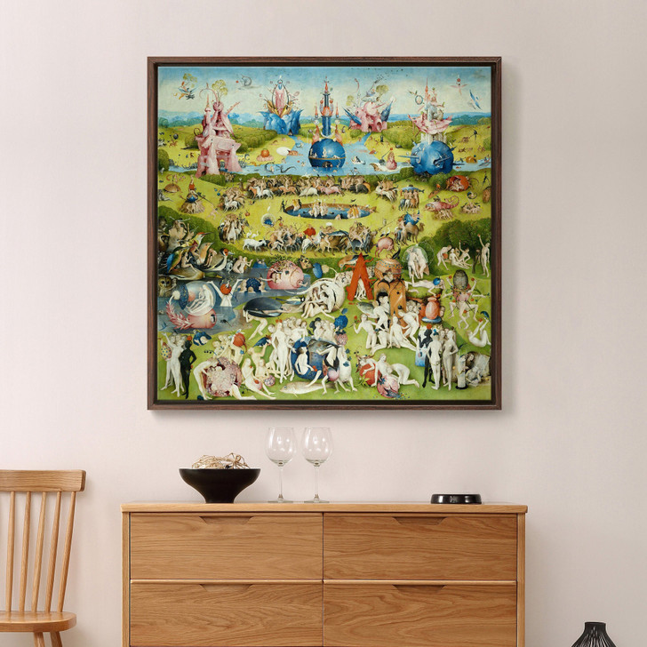 Hieronymus Bosch,The Garden of Earthly Delights,large wall art,framed wall art,canvas wall art,large canvas,M7136