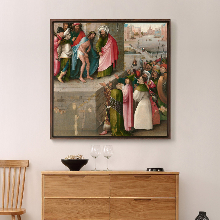 Hieronymus Bosch,Ecce Homo,large wall art,framed wall art,canvas wall art,large canvas,M7133