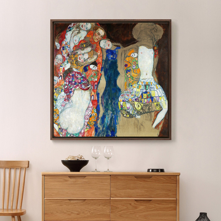 Gustav Klimt,The Bride,large wall art,framed wall art,canvas wall art,large canvas,M7118
