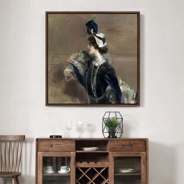 Giovanni Boldini,Portrait of Lina Cavalieri, 1901,large wall art,framed wall art,canvas wall art,large canvas,M7092