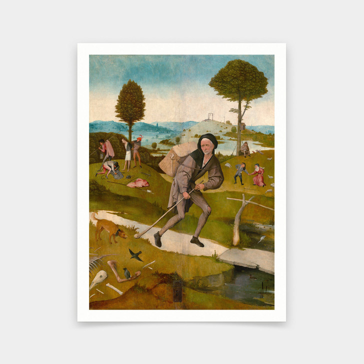 Hieronymus Bosch,The Haywain,art prints,Vintage art,canvas wall art,famous art prints,V6016