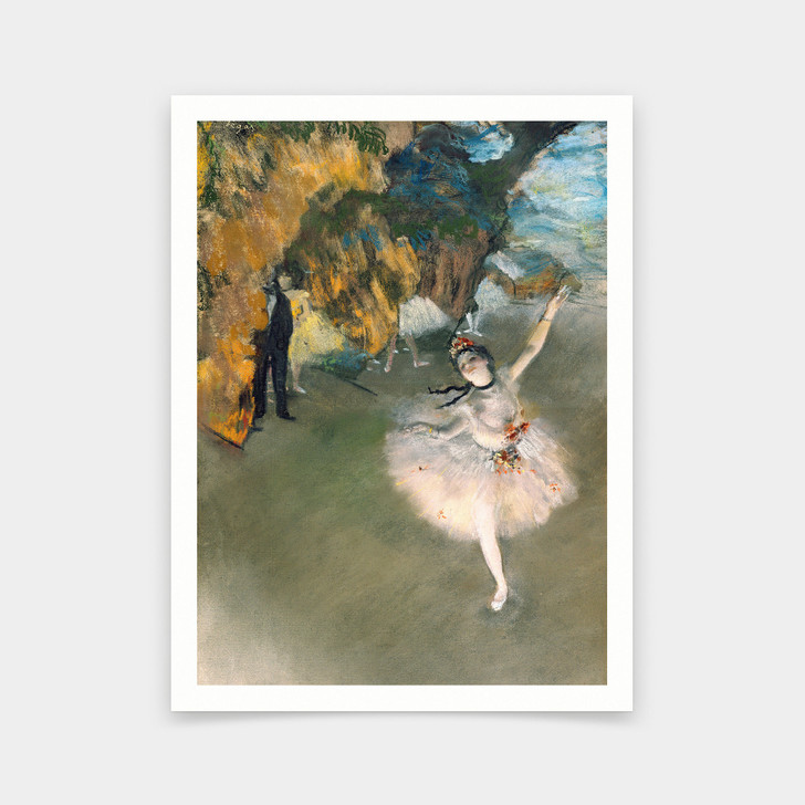 Edgar Degas,The Star or Dancer on the stage,art prints,Vintage art,canvas wall art,famous art prints,V5560
