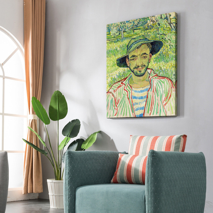 Vincent van Gogh,The Gardener,large wall art,framed wall art,canvas wall art,large canvas,M6845