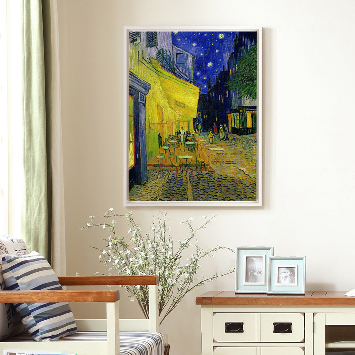 Vincent van Gogh,Cafe Terrace Arles,large wall art,framed wall art,canvas wall art,large canvas,M6823