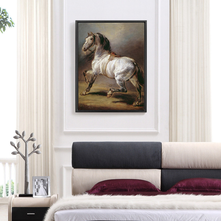 Theodore Gericault,A Study Of A Horse,large wall art,framed wall art,canvas wall art,large canvas,M6777