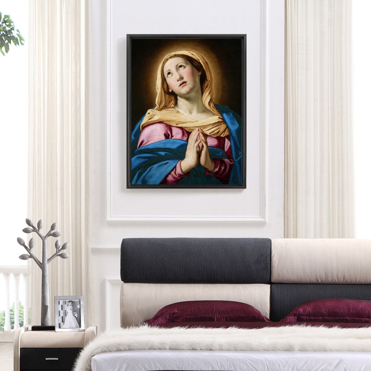 Sassoferrato,The Virgin in Prayer,large wall art,framed wall art,canvas wall art,large canvas,M6731